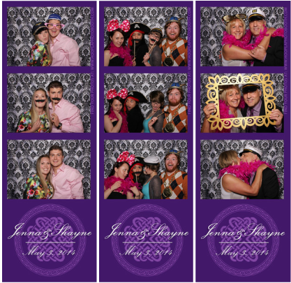 wedding photo booth in vancouver and langley at swan e set golf course