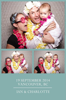 wedding picture booth at stanley park pavillion 