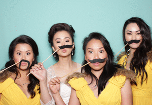 Photo Booth Wedding Vancouver Moustache Prop DIY