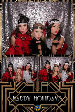 capcom corporate christmas party with hoopla photo booth vancouver