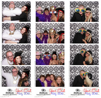 Hilton Vancouver Metrotown Corporate Photo Booth with Vancouver Photobooth rental for weddings