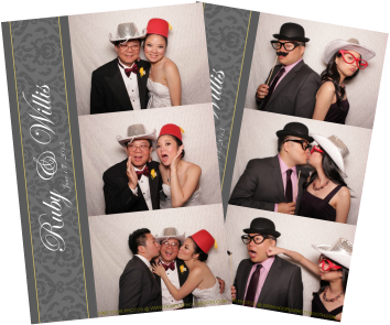 wedding photo booth at newlands gold and country club - photo booth by hoopla photo booth rental in vancouver bc
