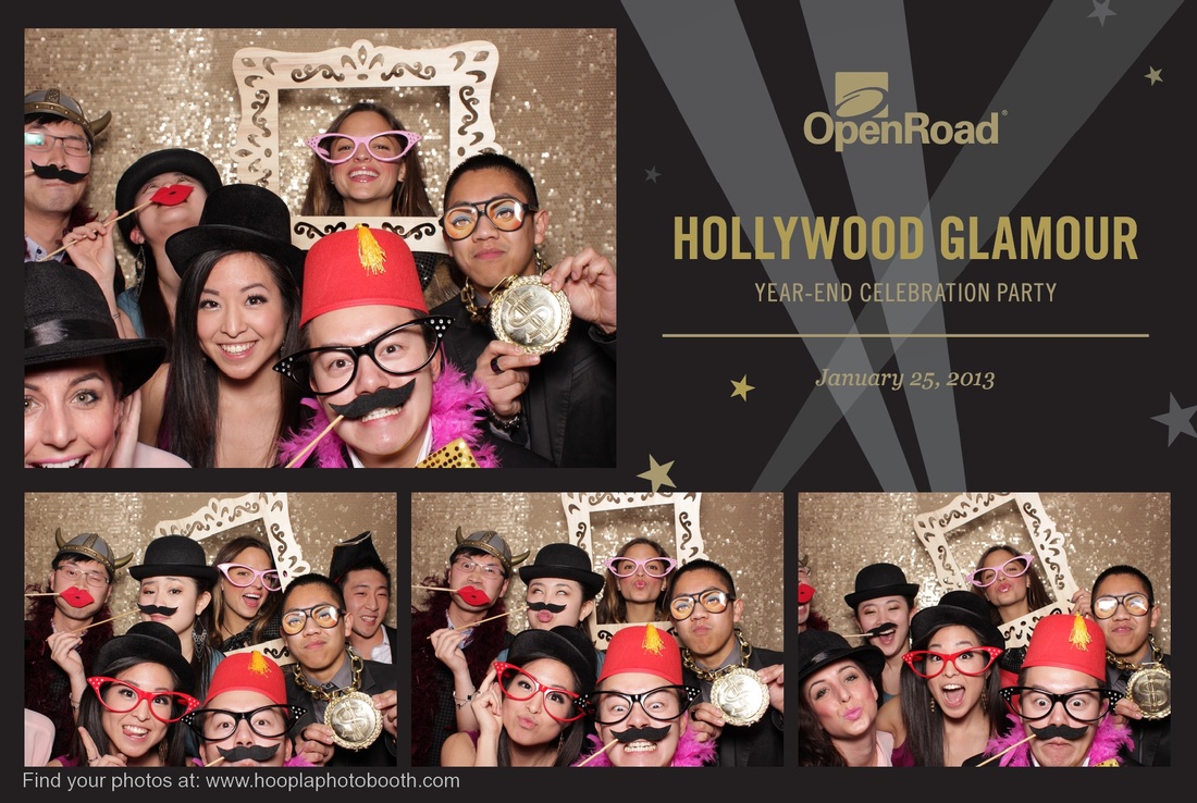 corporate end of year party with vancouver photo booth - wedding photo booth rental